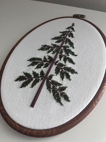Embroidered 9 inch Pine